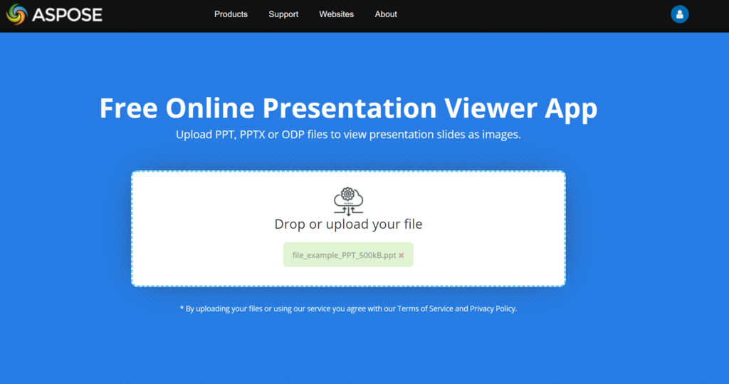 show powerpoint presentation without powerpoint