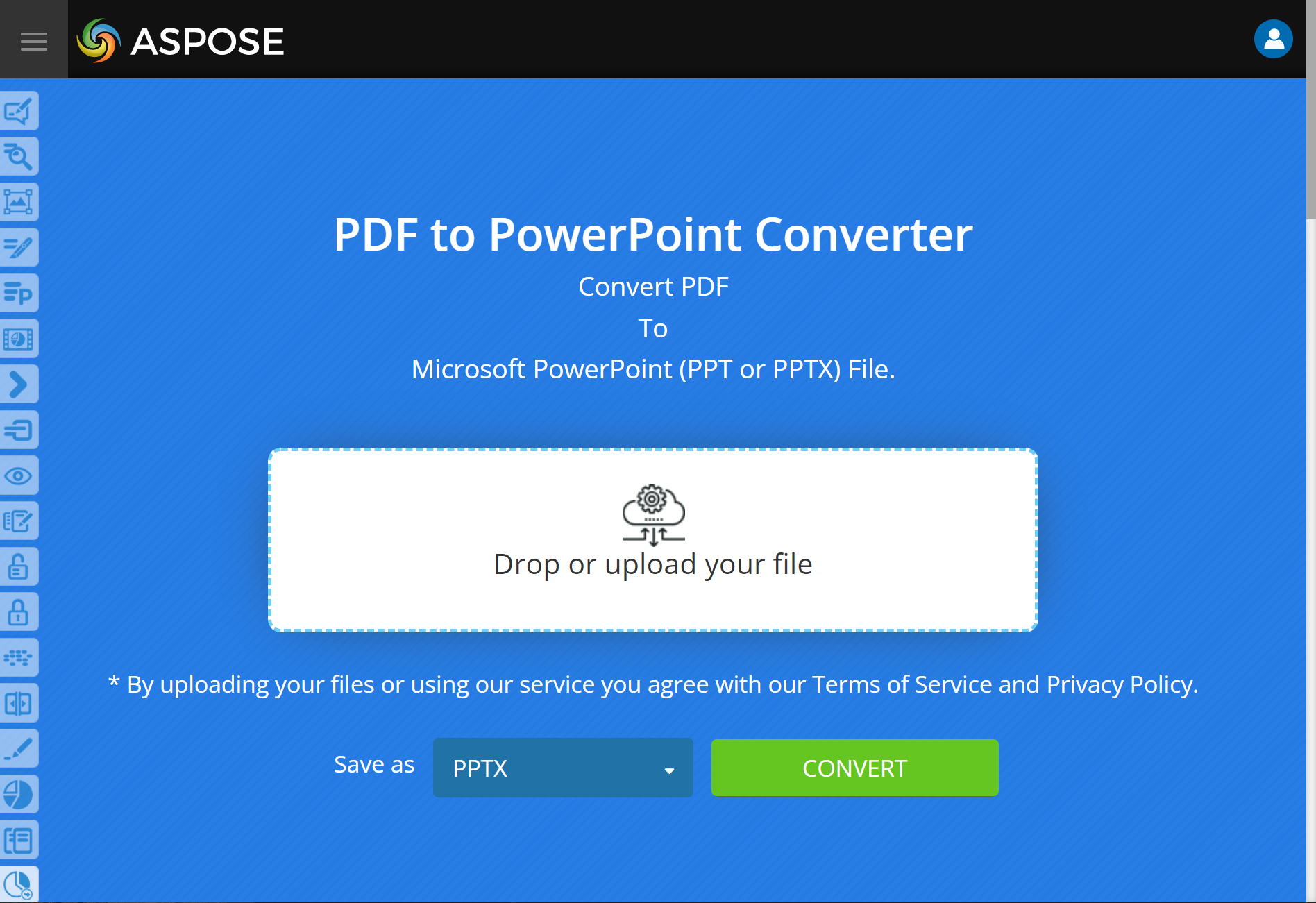 convert pdf to ppt or pptx