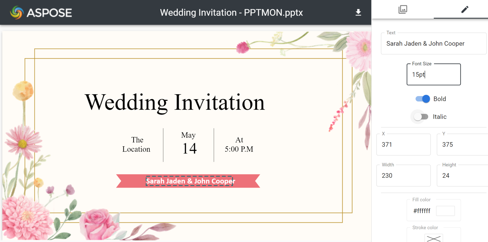 3 Easy Steps for Creating Invitations in PowerPoint | File Format Apps ...