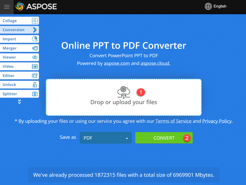 PowerPoint to PDF Converter image