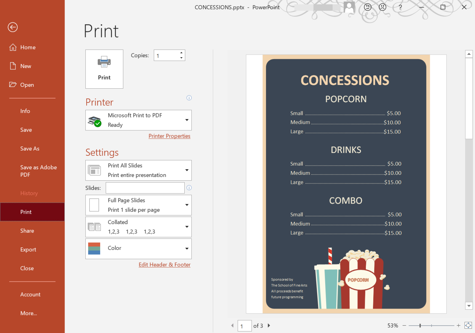 4 Steps to Create a Restaurant Menu in PowerPoint