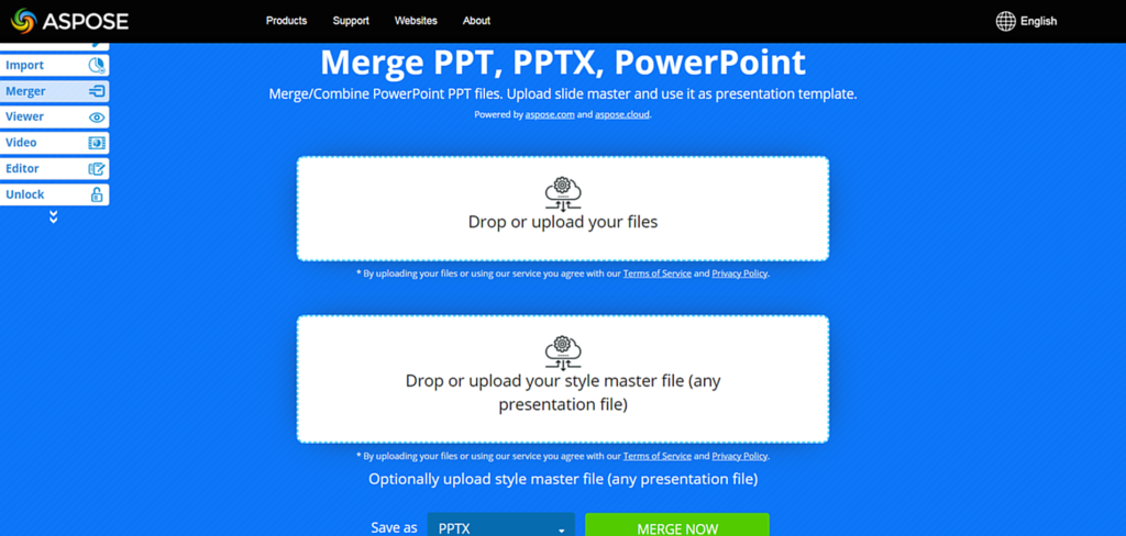 PPT Merger main page