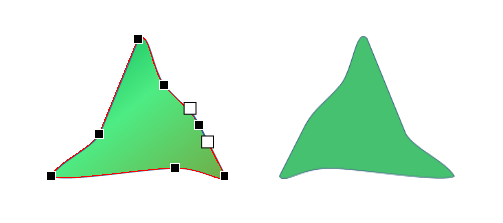 New Year Tree triangles