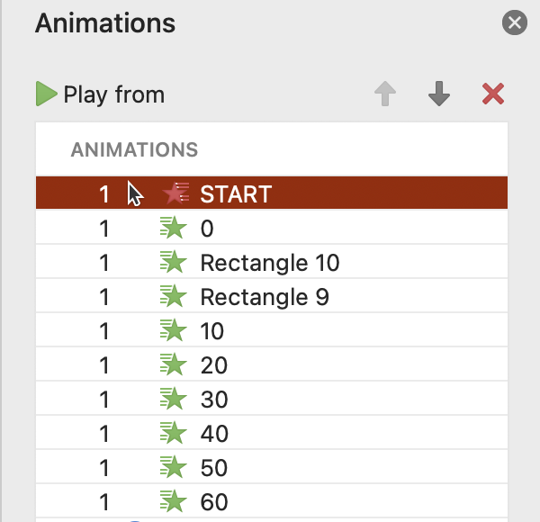 Start button settings