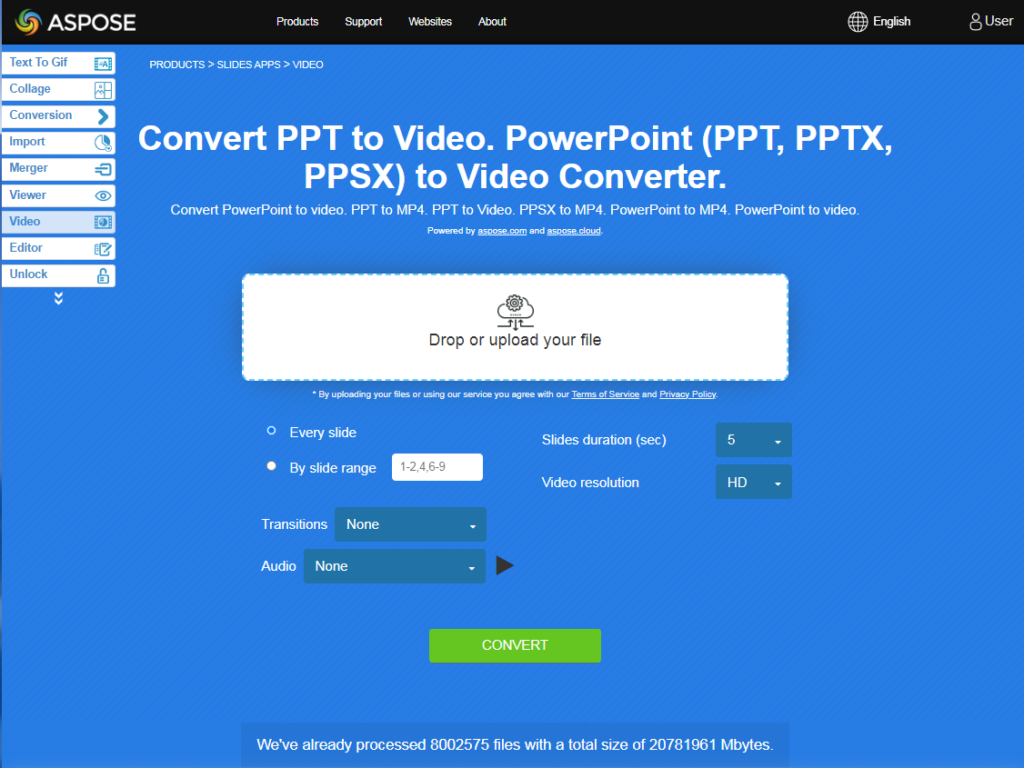 PowerPoint to Video app