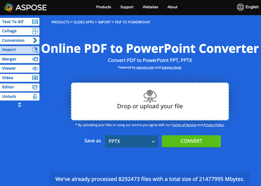 PDF to PowerPoint app